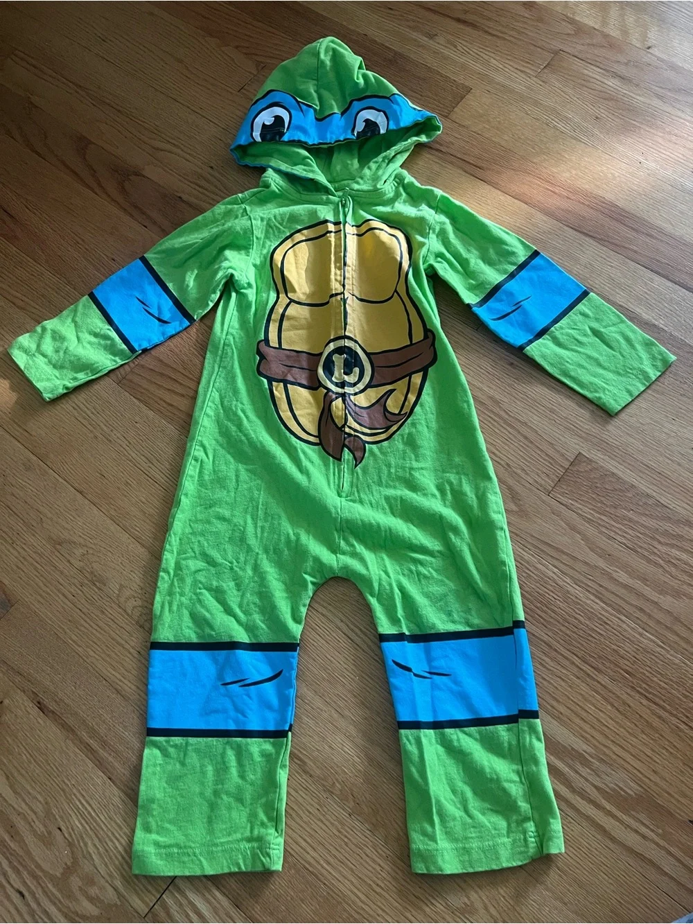 Nickelodeon Teenage Mutant Ninja Turtles Hooded one piece Leonardo